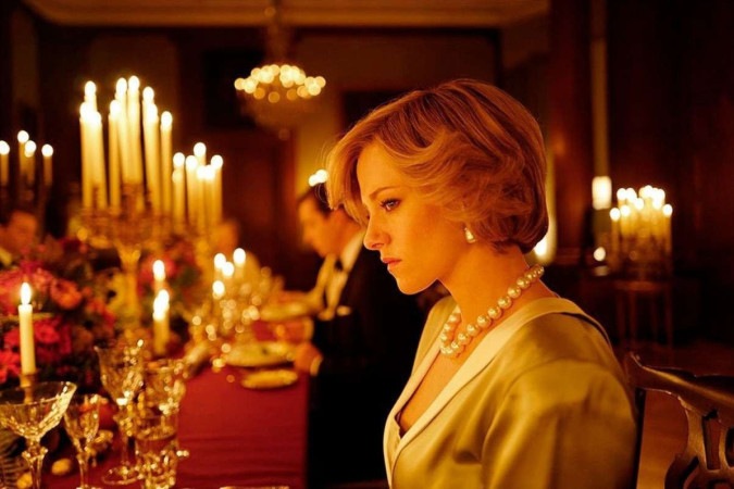 Spencer: recorte dramático na figura de Lady Di -  (crédito: Diamond Films/Divulgação)