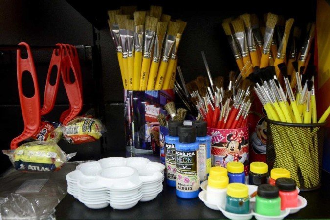  25/01/2022 Crédito: Marcelo Ferreira/CB/D.A Press. Brasil. Brasilia - DF - Volta as aulas, compra de material escolar.