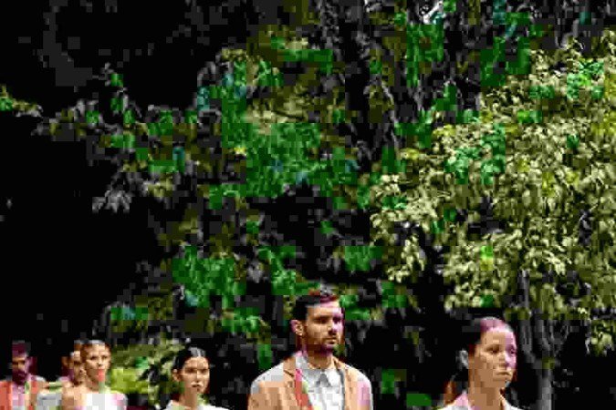 A marca Natural Cotton Color, em parceria com o movimento Moda Connect, de Brasília, exibiu a coleção 