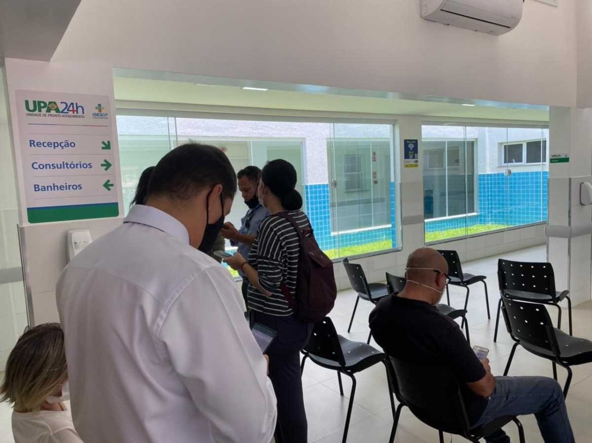 inauguração de UPA em Vicente Pires