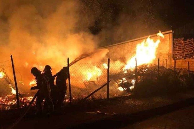 (crédito: Corpo de Bombeiros/Divulgação) (crédito: Corpo de Bombeiros/Divulgação)