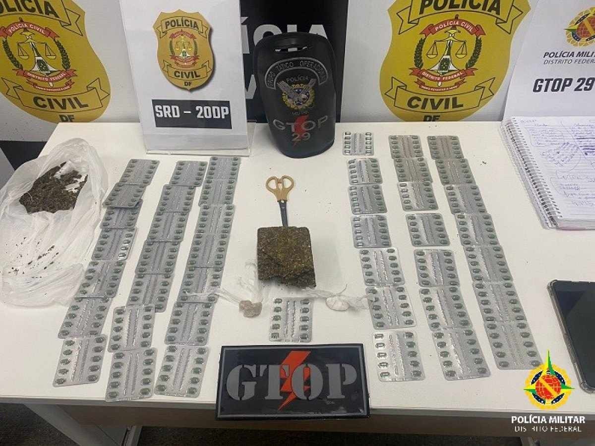 Traficante é preso em operação conjunta no Setor Oeste do Gama