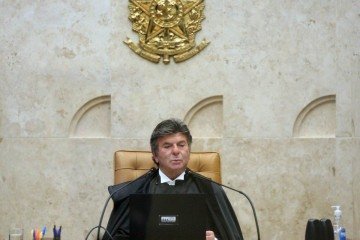  Presidente do Supremo Tribunal Federal, ministro Luiz Fux, abre Ano Judici..rio de 2022 com sess..o plen..ria virtual ...Cr..dito para a Foto: Rosinei Coutinho/SCO/STF
     -  (crédito:  Rosinei Coutinho/SCO/STF)