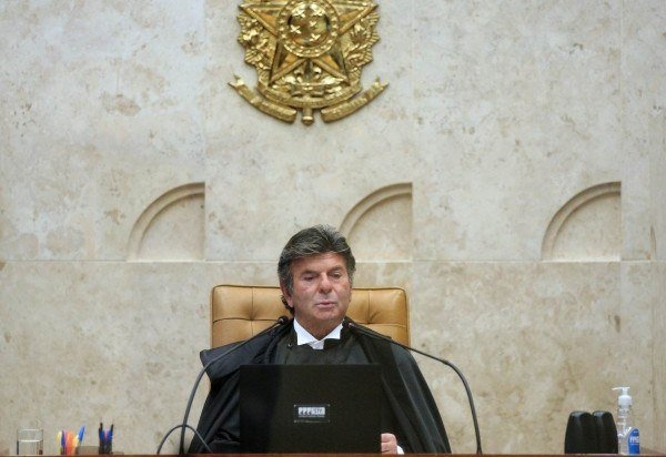 Presidente do Supremo Tribunal Federal, ministro Luiz Fux, abre Ano Judici..rio de 2022 com sess..o plen..ria virtual ...Cr..dito para a Foto: Rosinei Coutinho/SCO/STF
- (crédito: Rosinei Coutinho/SCO/STF)
