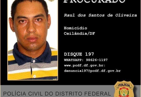 Raul foi indiciado pelo crime de homicídio qualificado e é considerado procurado da Justiça