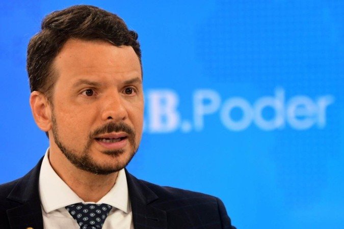  01/02/2022. Crédito: Ed Alves/CB/D.A Press. Brasil. Brasília - DF. Cidades. CB Poder recebe o deputado federal, Israel Batista (PV/DF). 