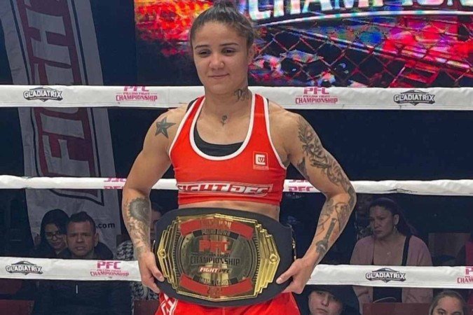 Em uma publicação nas redes sociais, a campeã comemorou,