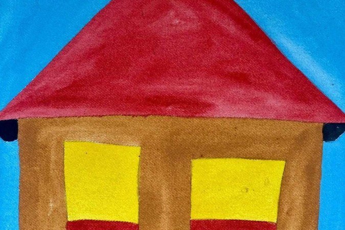 A casa, um símbolo do 
abrigo da famílias