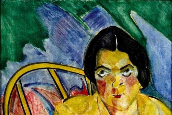 Obra 'A boba', de Anita Malfatti: cores do Brasil que impactaram as artes -  (crédito:  Arquivo Pessoal)