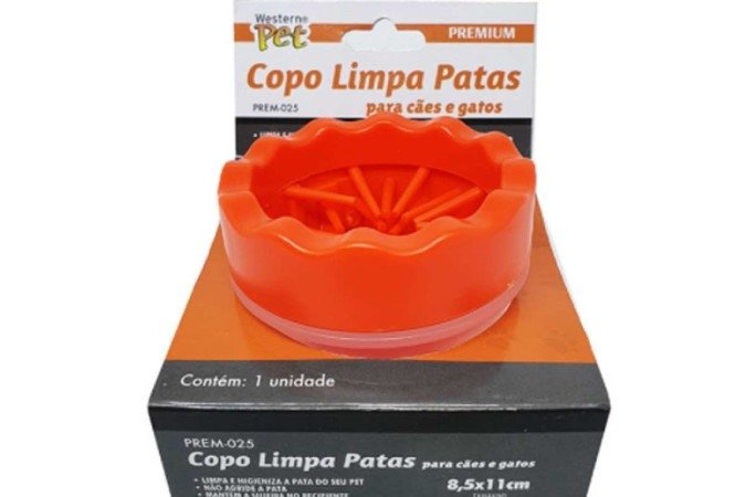  Copo Limpa Patas Western, da Cobasi (a partir de R$ 39,90)