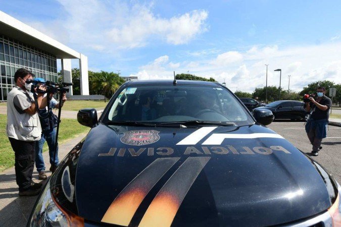   02/02/2022. Crédito: Ed Alves/CB/D.A Press. Brasil. Brasília - DF. Cidades. Operação Tenebris. Ex-secretário de Economia do DF, André Clemente é alvo de investigação. Local TCDF. 