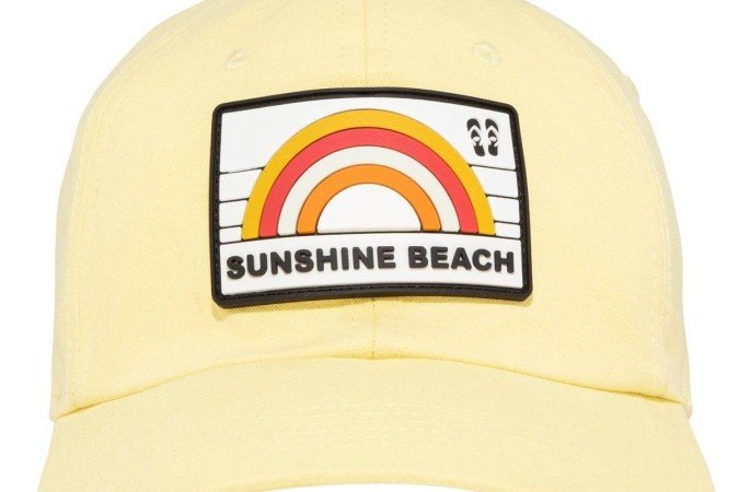 Boné Sunshine Beach, da Havaianas 
(R$ 99,99)