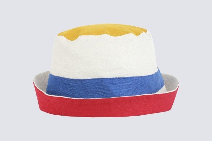 Bucket hat infantil unissex colorblock, 
da Hering 
(R$ 79,99)