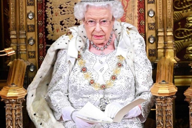A Rainha Elizabeth II - (crédito: Paul Edwards / POOL / AFP)