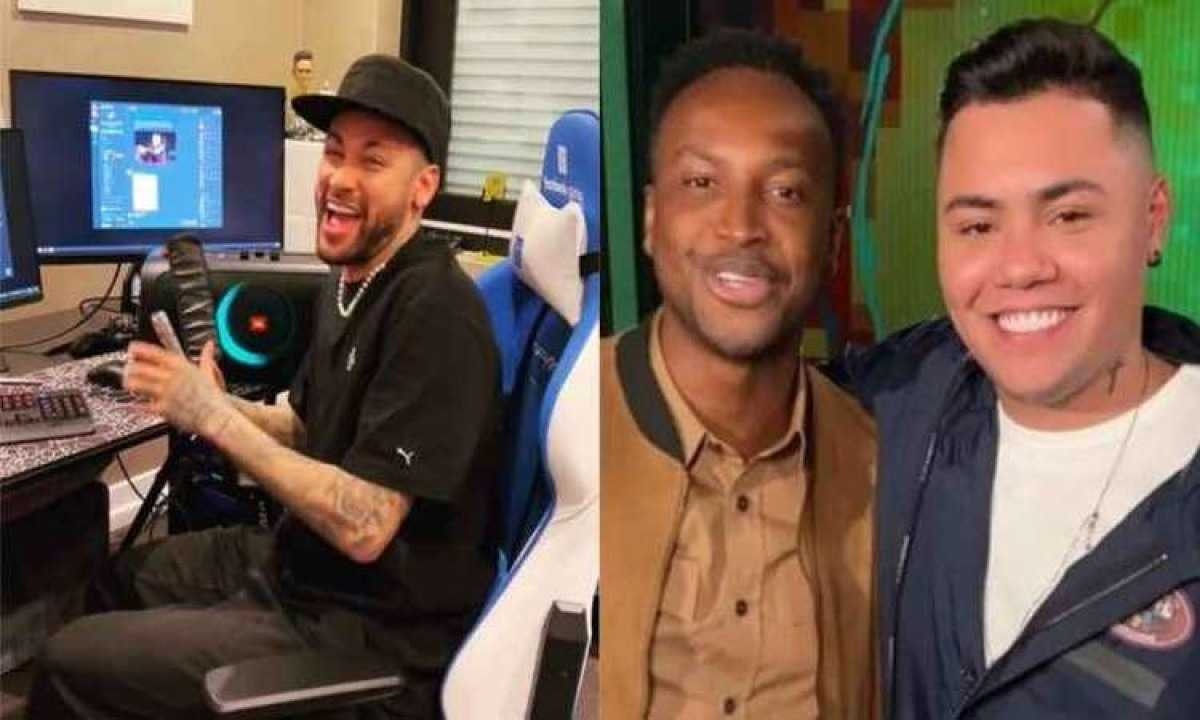 Neymar Jr. vaza nova música de Thiaguinho e Felipe Araújo