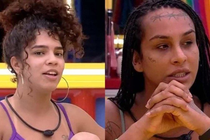 As sisters abriram o coração durante um bate-papo na casa - (crédito: Reprodução/Globoplay) As sisters abriram o coração durante um bate-papo na casa - (crédito: Reprodução/Globoplay)