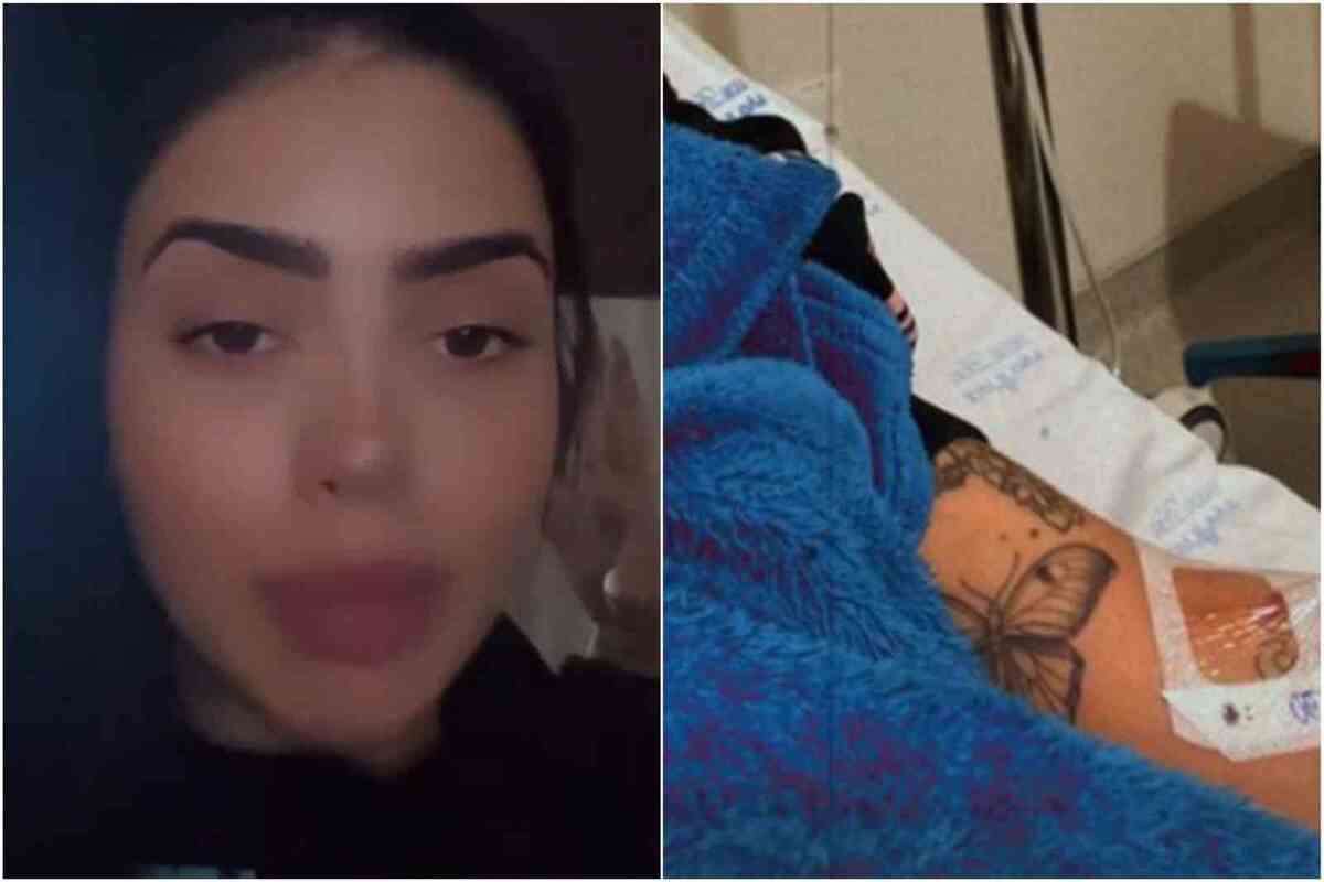 A artista contou que recebeu alta do hospital e que se irá se medicar em casa -  (crédito: Reprodução/Instagram @mirella)