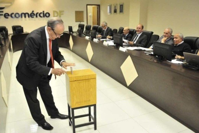  Crédito: Fecomercio DF/Divulgação. Capital S/A.  Eleição na Fecomercio de 2018. 
