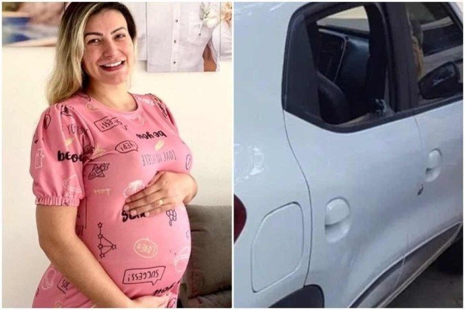 O carro de Andressa foi arrombado no estacionamento do hospital e todas as roupas que estavam preparadas para receber a criança foram furtadas - (crédito: Reprodução/Instagram/@andressaurachoficial) O carro de Andressa foi arrombado no estacionamento do hospital e todas as roupas que estavam preparadas para receber a criança foram furtadas - (crédito: Reprodução/Instagram/@andressaurachoficial)