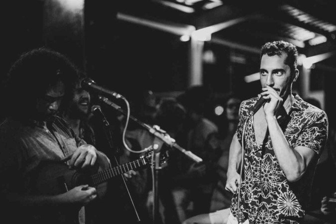 Augusto Berto, 
do projeto 
Samba Urgente