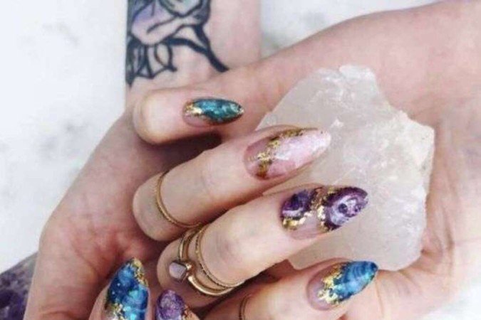  Unhas geodo: uma das tendências