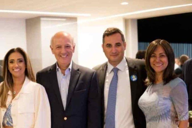  Crédito: União Brasil/Divulgação. Eixo Capital. Festa na casa do advogado Manoel Arruda de comemoração pela criação do União Brasil