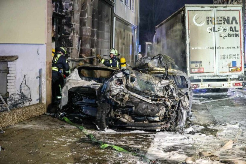 Acidente na Alemanha que deixou 31 carros destruídos