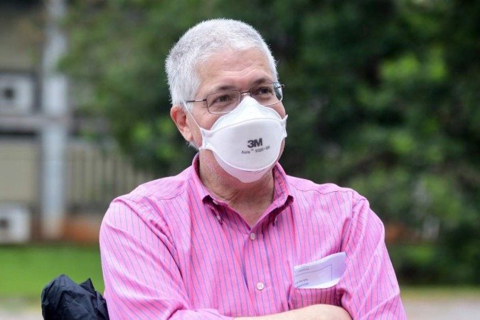  13/02/2022. Crédito: Ed Alves/CB/D.A Press. Brasil. Brasília - DF. Cidades. PAS 2022 . Prova na UnB. Na foto Armando Macedo. 