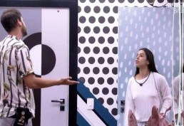 BBB22: Gustavo e Larissa batem boca e brother dispara: 'Vai lá, plantinha'