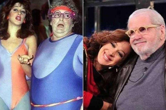 Claudia Raia e Jô Soares - (crédito: Reprodução/Instagram) Claudia Raia e Jô Soares - (crédito: Reprodução/Instagram)