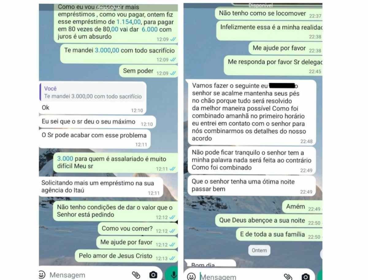 Conversas mostram como presos ameaçam vítimas: 