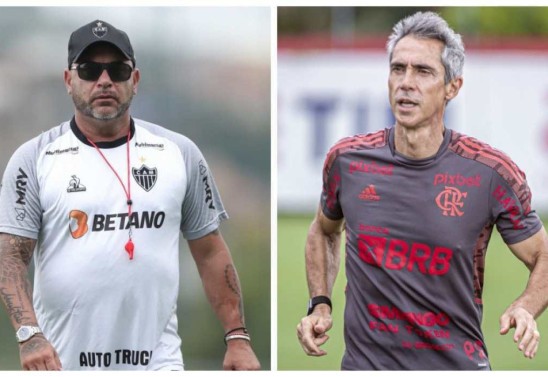 Pedro Souza/Atlético-MG e Paula Reis/Flamengo