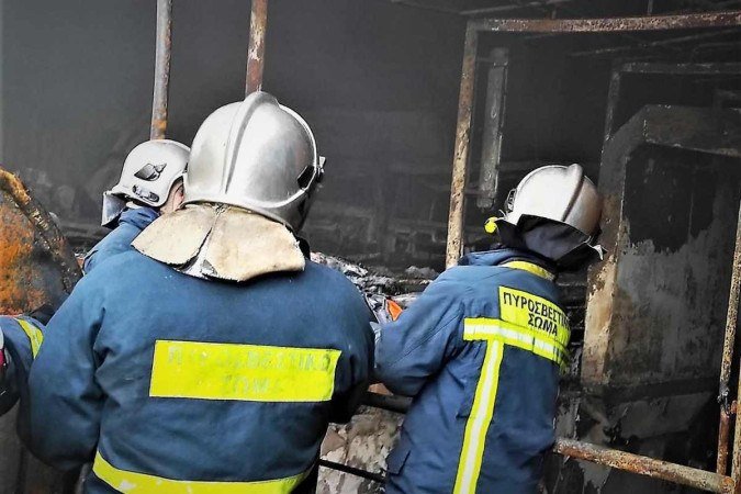 (crédito: HELLENIC FIRE SERVICE / AFP) (crédito: HELLENIC FIRE SERVICE / AFP)