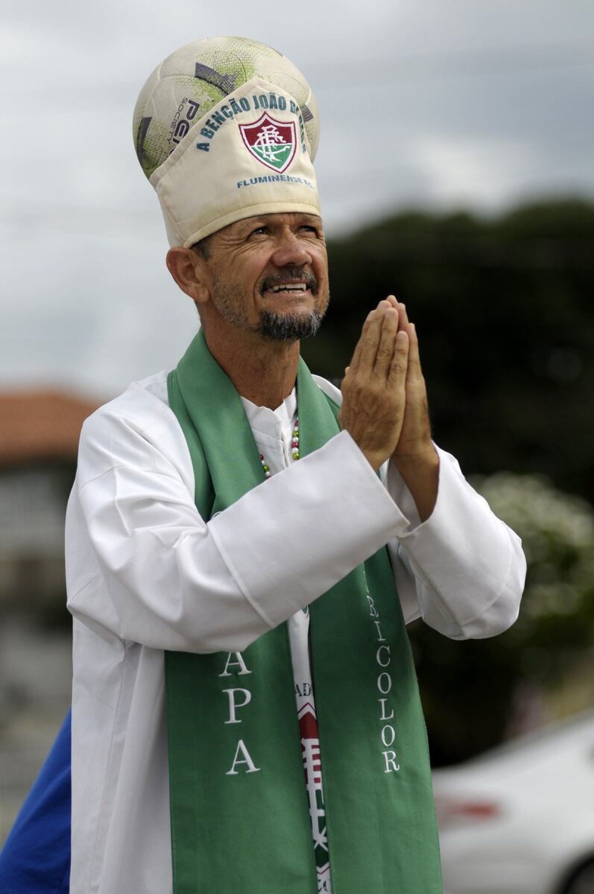 Severino Mendes faz menção ao papa João Paulo II, que visitou o Brasil em 1984 e virou hit da torcida
