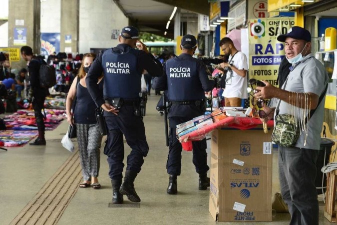 Segundo o 6º BPM, a maioria dos crimes é de furto e roubo -  (crédito:  Marcelo Ferreira/CB/D.A Press)