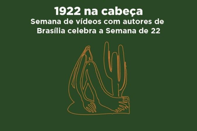 Banner de divulgação para o evento de carnaval 'Eles e nós - 1922 na cabeça' -  (crédito: Divulgação)