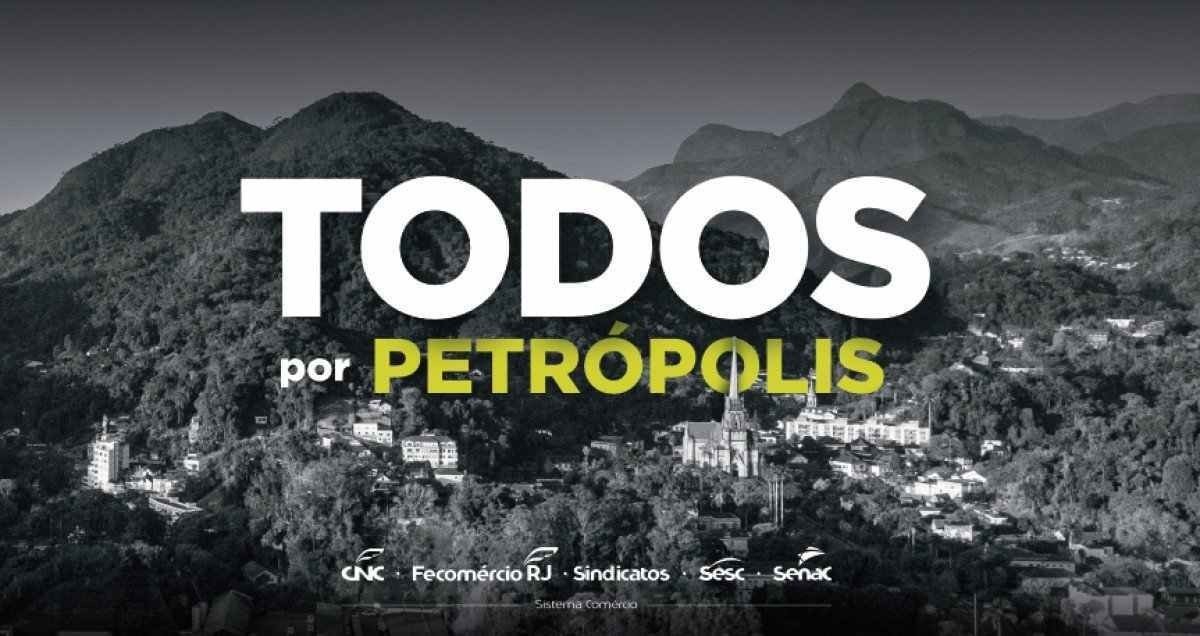 Sistema Comércio RJ mobiliza ajuda a Petrópolis