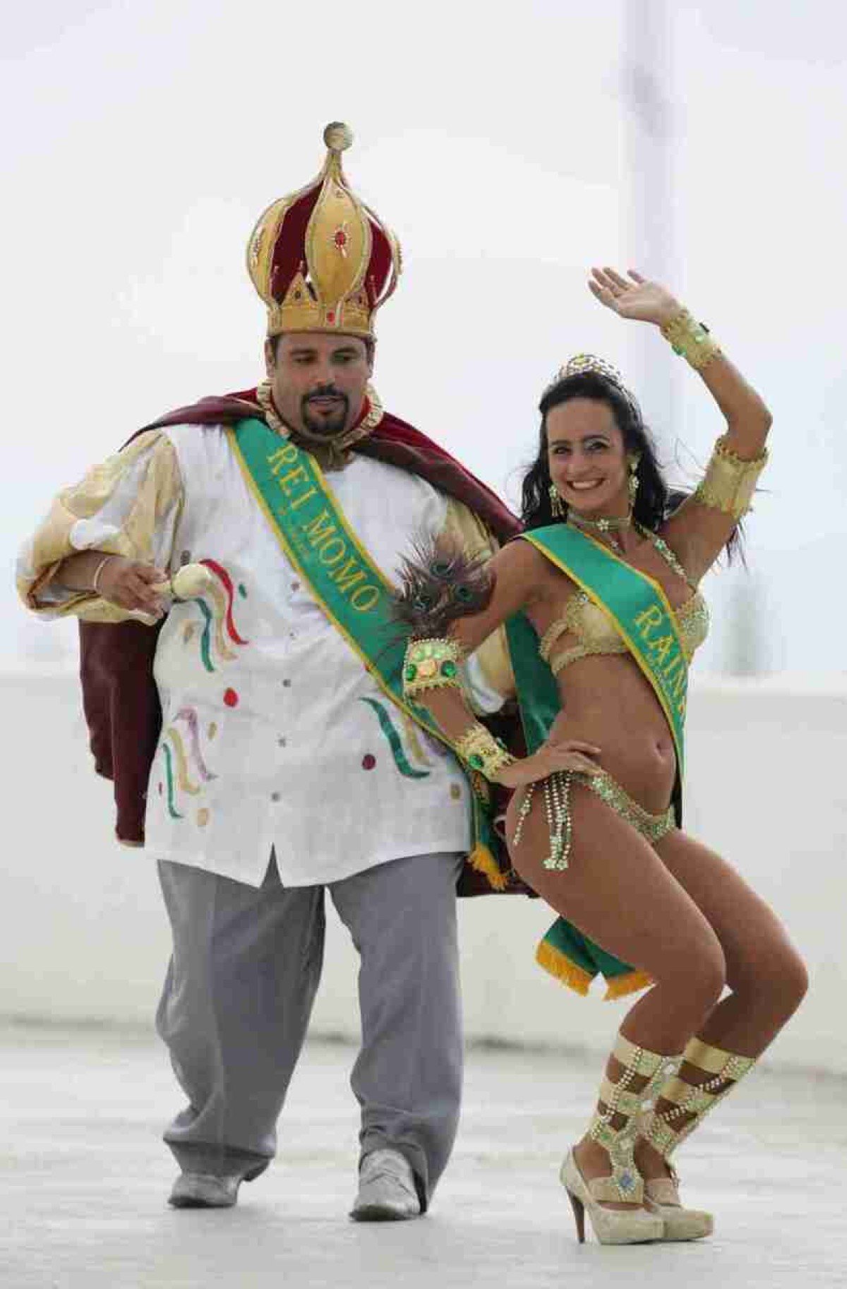 Rei Momo, Antônio Jorge Sales, eleito por sete reinados no DF, destaca que nem sempre a cultura é realmente valorizada.