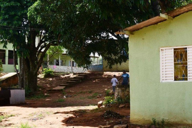  24/02/2022. Crédito: Ed Alves/CB/D.A Press. Brasil. Brasília - DF. Cidades. Fratenidade Lucas Evangelistas - Historias e Necessidades. Portadores do virus HIV. 