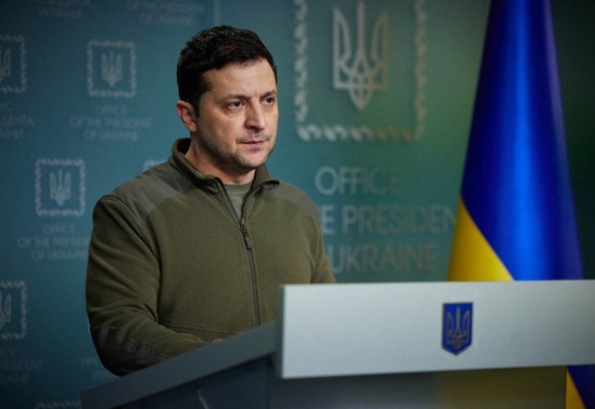 HANDOUT / UKRAINE PRESIDENCY / AFP