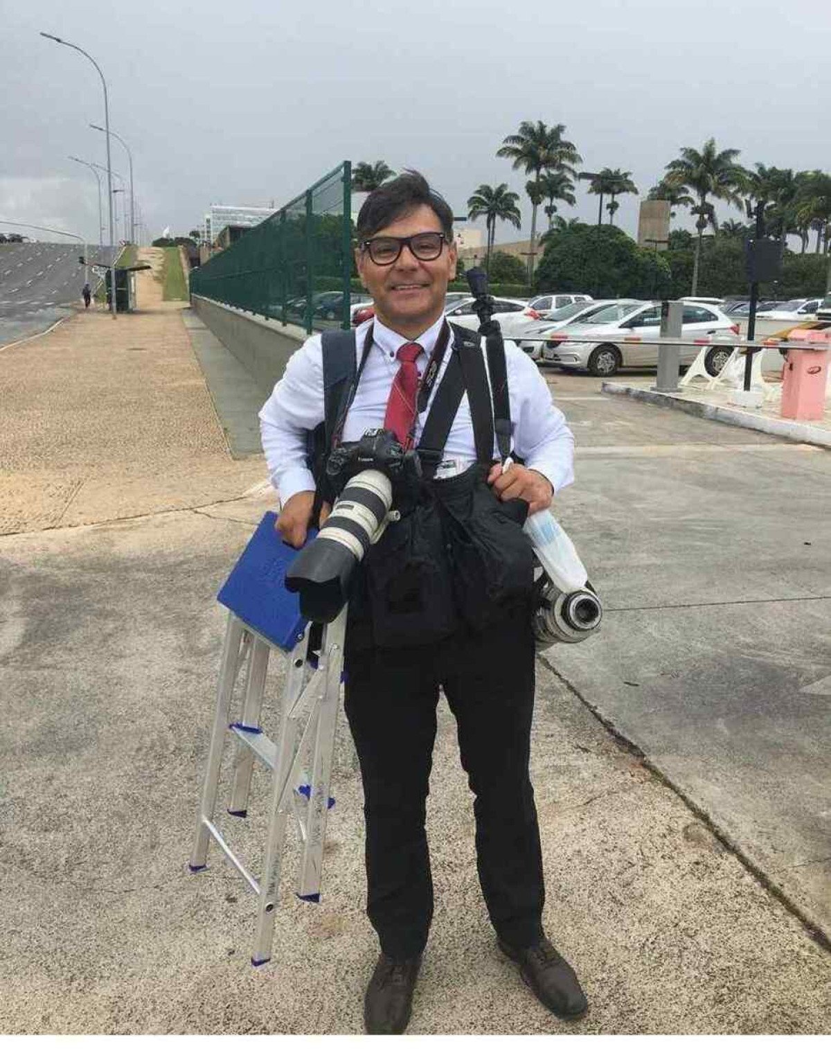  25/02/2022. Crédito: Ana Dubeux/CB/D.A Press. Brasil. Brasilia - DF. Obituário. Morreu, nesta sexta-feira (25), no Distrito Federal, o fotojornalista Francisco de Assis Sampaio, conhecido como Dida Sampaio, de 52 anos. 