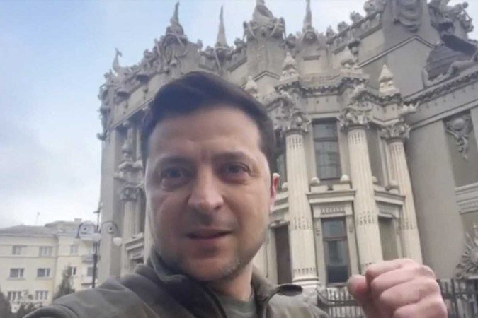 (crédito: Facebook/@Volodymyr Zelensky/AFP) (crédito: Facebook/@Volodymyr Zelensky/AFP)