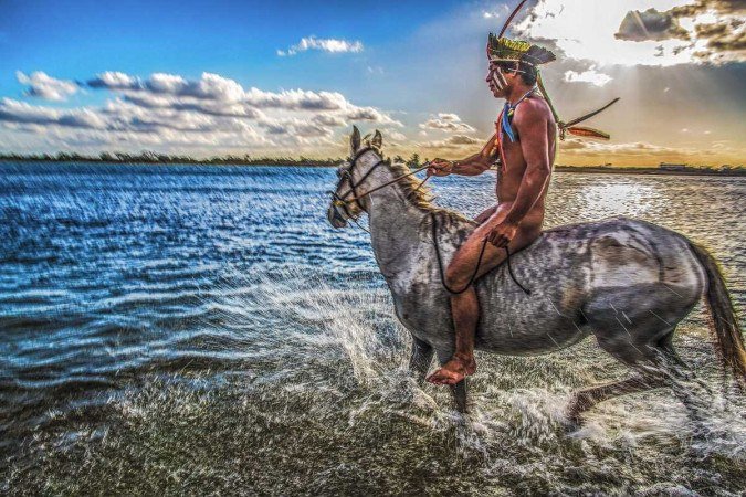 Guerreiros do tempo: imagens de força e beleza