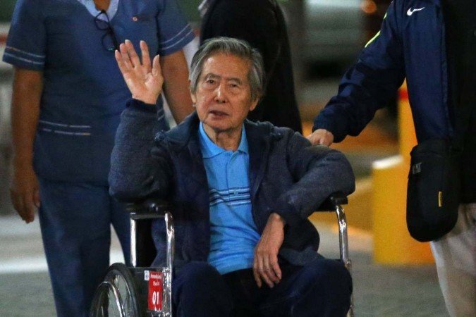 Alberto Fujimori - (crédito: Luka Gonzáles/AFP) Alberto Fujimori - (crédito: Luka Gonzáles/AFP)