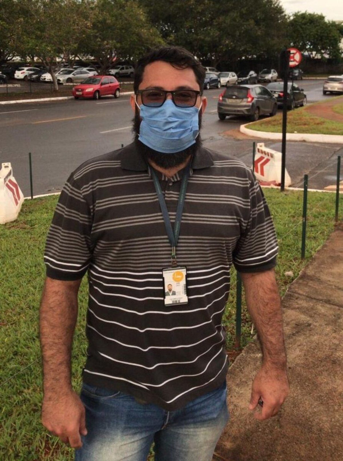 Saulo Rolim, 36, acredita ser viável a a retirada de máscaras ao ar livre, principalmente pela alta taxa de vacinação da população, além da queda da taxa de contaminação.