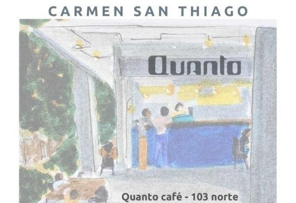 Convite para a abertura da Exposição Quanto te lembras? , de  Carmen San Thiago