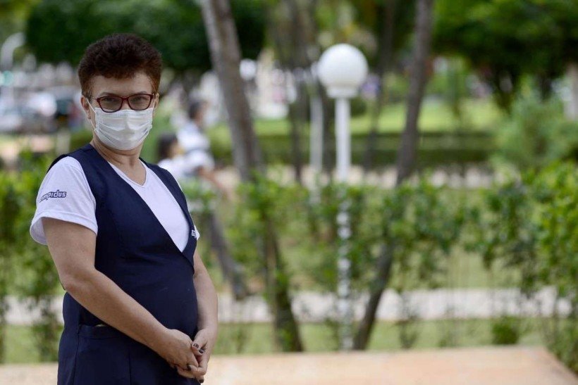  07/03/2022 Cr&eacute;dito: Marcelo Ferreira/CB/D.A Press. Brasil. Brasilia - DF -   Dia Internacional da mulher. Marilza da Silva Martins, auxiliar de limpeza.