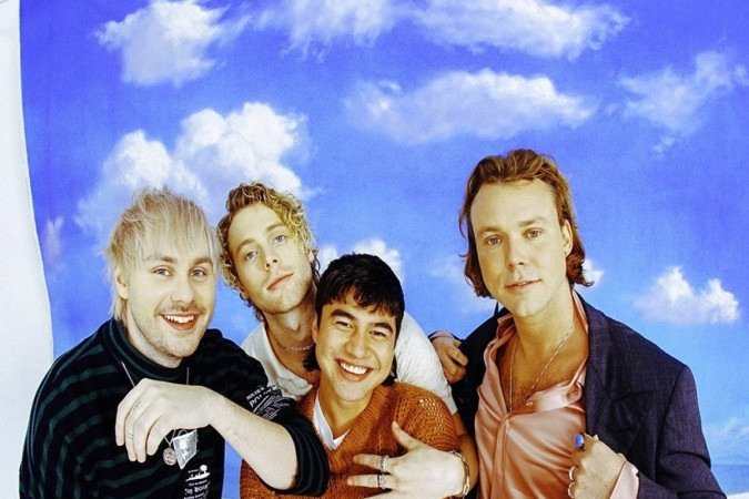  2022. Cultura. Banda australiana 5 Seconds of Summer, formada por Luke Hemmings, Ashton Irwin, Calum Hood e Michael Clifford


      