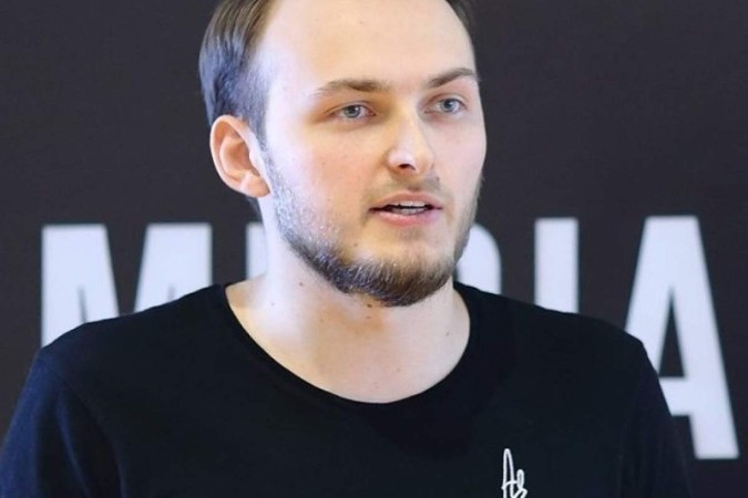 Dmytro Tishchenko, 28, is the founder of Cukr.city magazine in Sumy
