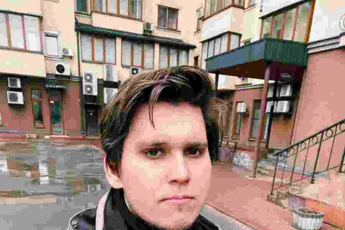 Leslyk Yakymchuk, 29, filmmaker, lives in Kiev
